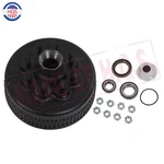 8K Axle Trailer Hub Brake DRUM12-1/4"X3-3/8" 5/8 Stud Grease 8000# For Lippert. Fixed Price $219.97.
