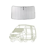 Windshield Cover Magnetic Blackout Insulated Mercedes Benz Van Cool Gray Front. Fixed Price $209.99.