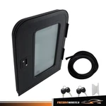 Passenger Side Tear Drop Trailer Entry Door 26" X 32" Rv Camper Black. Fixed Price $320.36.