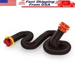 10' Camper/rv Sewer Hose Ext. Heavy Duty Polyolefin & Steel Wire Collapsible Us. Fixed Price $63.98.