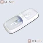 Pd 12V Double Dome Ceiling Light White Switch 1-PACK Interior Euro-style. Fixed Price $7.94.