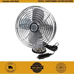 12-VOLT Metal Fan Heavy-duty Truck Car Camper Boat 2-SPEED Mountable Chrome New. Fixed Price $29.99.