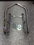 Pingel WC65H Permanent Wheel Chock Chrome 6-1/2". Fixed Price $60.00.