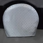 Adco 3750 Diamond Plated Single Axle Rv Wheel Cover Steel, 36"-39"DIA. Fixed Price $79.57.