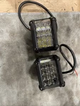 Summit 890254, Led Flood Lights Off-road Rectangle White Clear Lens Black. Fixed Price $99.25.