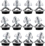Ownmy M6 Adjustable Swivel Leveling Feet 12 Pcs Heavy Duty Black, Silver. Fixed Price $14.43.