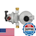 Jr Products 07-31525 Compact Pressure Two-stage Automatic Changeover Regulator. Fixed Price $98.32.