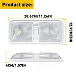 12V Pack Led Ceiling Rv Dome Lighting Interior For Trailer Camper. Fixed Price $30.30.
