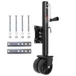 Trailer Jack 6" Dual Wheels Swivel 12" Lift Capacity 2000 Lbs Rv Boat. Fixed Price $83.05.