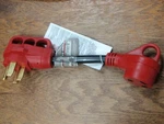 A10-5030F Mighty Cord 50AM-30AF Red Dogbone Adapter Valterra Male. Fixed Price $19.95.