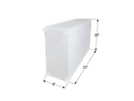 Icon 12719 Fresh Water Tank 20 Gallon Capacity 33IN X 9IN 18IN Depth. Fixed Price $199.43.