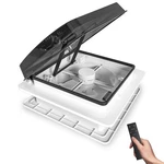 2012 Air Max 14" Vent Roof Reversible Exhuast Fan, Ultra Low Sound Rv.... Fixed Price $246.00.