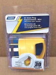 Rv/trailer/camper - Replacement Male 30 A/amp Plug Mini, With Power Grip Handle. Fixed Price $31.95.