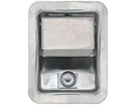 Buyers L3885RLS Stainless Steel Rotary Single Point Paddle Latch 1/2 In. Striker. Fixed Price $45.50.