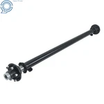 Trailer Axle LUG-5.5" 73" Hub Face 58" Spring Center 6000LBS. Fixed Price $271.04.