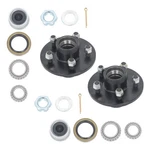 For 3500 Lbs Trailer Axle 2 Sets Idler Hub Kits On 4.5". Fixed Price $54.57.