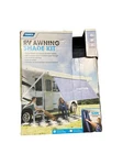 Camco 51451 54" 120" Rv Awning Shade, Black - New Box. Fixed Price $70.00.