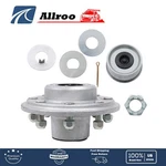 W/bearing Kit 8 On 6.5' Galvanized Trailer Hub #42 Spindles For 7000 Lb Axle. Fixed Price $67.66.
