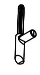 Norcold 628615 Pin Latch Ul Lr. Fixed Price $21.09.
