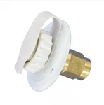 Valterra A01-0171LF Inlet Metal 2.75' Wht. Fixed Price $30.99.
