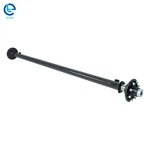 Trailer Axle Fit For 7000# LUG-6.5" 89" Hub Face 74" Spring Center. Fixed Price $297.99.