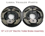 Electric Trailer Brake 10" 2-1/4" Assembly Pair For 3,500 Lbs Axle 21003 New. Fixed Price $76.53.