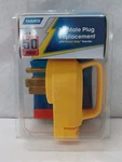 Camco Rv Male Replacement Plug With Power Grip Handle 50 Amp. Fixed Price $26.99.