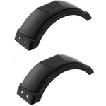 Set Two Fulton Single Axle Trailer Fenders 8"-12" Wheels Top Step Skirt Boat. Fixed Price $103.99.