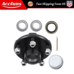 On 4.5" Trailer Hub Kit Fit For 2000 Lbs. 1" Spindle With Bearing. Fixed Price $27.39.