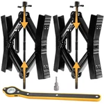 Camper Wheel Chock Stabilizer 2 Sets, Double Speed Heavy Duty Truck Rv Tire S.... Fixed Price $52.50.