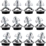 Ownmy M6 Adjustable Swivel Leveling Feet 12 Pcs Heavy Duty Black, Silver. Fixed Price $16.19.