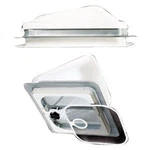 Heng's 90092B 3" White Garnish Vertical Leg For Standard Mount Universal Vents. Fixed Price $25.02.