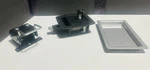 Fic Rv 5" X 4 1/2" Baggage Door Lock 30205 Standard Plunger Keys-w/ Mount Kit. Fixed Price $39.99.