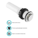 Dura Faucet Df PU202 Wt Rv Lav Sink Pop Up No Overflow Wh. Fixed Price $21.67.