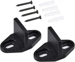 Homode Barn Door Floor Guide, 2 Pack Sliding Bottom Black. Fixed Price $14.76.