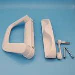 *new* White Patio Door Handle Set Replaces Prime-line C1275 4-15/16" Milgard Crl. Fixed Price $76.99.