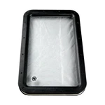 Inner & Outer Replacement Window Frame With Seal, Glass For Raidus Rv Entry D.... Fixed Price $90.91.
