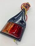 Left Kaper Ii Led Amber/red Fender Light W/wire Guard 2 Diode Trailer. Fixed Price $9.99.