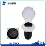 Amp 125V/250 Power Cord Twist Electrical Lock White Boat Rv Marine Inlet. Fixed Price $14.52.