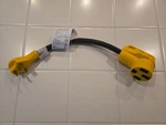Kohree 50 Amp To 30 Rv Adapter 18" Heavy Duty Dogbone Electrical Plug. Fixed Price $13.00.