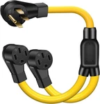 Amp Y Splitter Adapter Cord For Rv And Ev, Prong 250V, Nema 14-50P To.... Fixed Price $85.35.