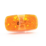 Peterson V38A Amber 4" Oval Led Clearance And Side Marker Light W/ .180 Bullets. Fixed Price $8.54.