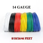 Copper Primary Wire 14 Gauge 6 Colors Car Camper Amplifier Audio Power Cable Lot. Fixed Price $155.99.