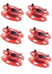 Bayco KW-130 13" Heavy Duty Orange Extension Cord Storage Reels 6 Pack. Fixed Price $74.99.