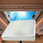 Runfider 14X14X3 Universal Rv Vent Insulator Skylight Cover Reflective Shade. Fixed Price $21.05.