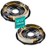 Heavy-duty 12" X Trailer Brakes Set For 7000 Lbs Compatible Replacement. Fixed Price $151.99.