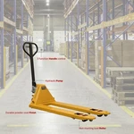 Wassermann Lift Manual Hand Pallet Jack 48 X 21" Fork 4400 Lb Truck Pickup Only. Fixed Price $239.00.