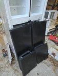 Norcold 1210 Rv Refrigerator Upper Right Hand Freezer Door Black - Rh Only. Fixed Price $149.50.