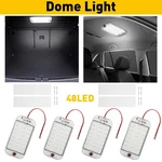 4X 48LED Interior Dome Light Ceiling Clear Lens For Car Boat Camper Trailer Rv. Fixed Price $17.09.