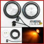 (2) / Amber 2" Round 3 Led Side Marker Clearance Trailer Truck Light 12V. Fixed Price $13.29.